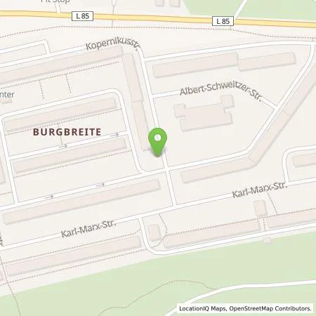 Standortübersicht der Tankstelle Stadtwerke Wernigerode GmbH in 38855 Wernigerode