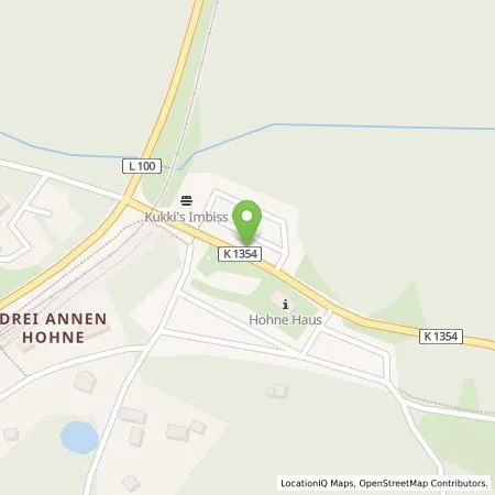 Standortübersicht der Tankstelle Stadtwerke Wernigerode GmbH in 38875 Wernigerode / OT Drei Annen Hohne