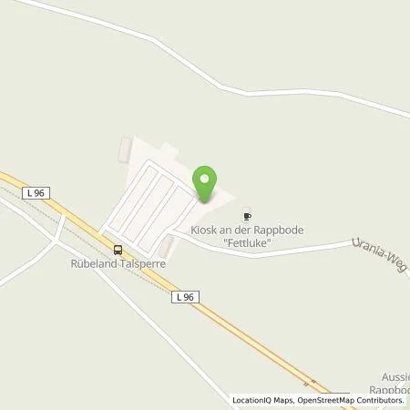 Standortübersicht der Tankstelle Stadtwerke Wernigerode GmbH in 38889 Oberharz am Brocken OT Rübeland