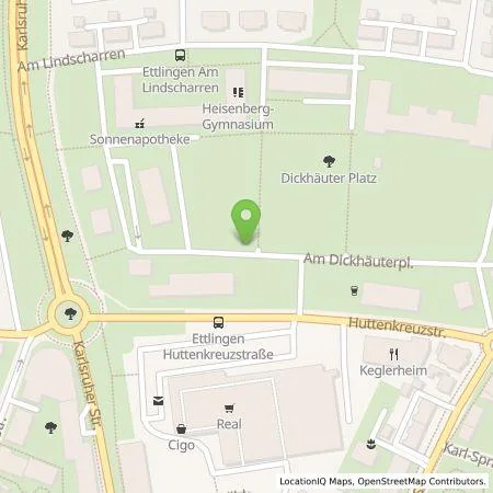 Standortübersicht der Tankstelle next step mobility GmbH in 76275 Ettlingen