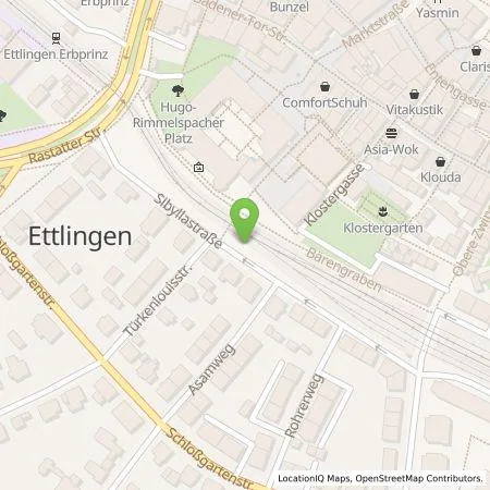 Standortübersicht der Tankstelle next step mobility GmbH in 76275 Ettlingen