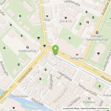 Standortübersicht der Tankstelle next step mobility GmbH in 76275 Ettlingen