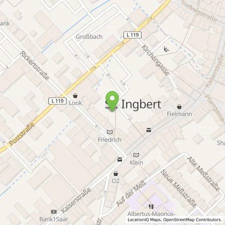 Standortübersicht der Tankstelle Biosphären Stadtwerke GmbH & Co. KG in 66386 St. Ingbert