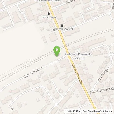 Standortübersicht der Tankstelle Hertener Energiehandelsgesellschaft mbH in 45701 Herten