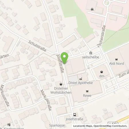 Standortübersicht der Tankstelle Hertener Energiehandelsgesellschaft mbH in 45699 Herten