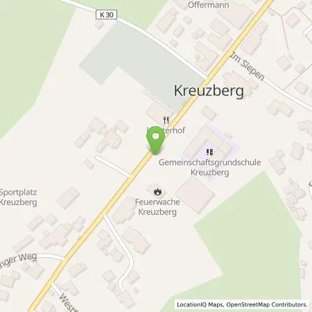 Standortübersicht der Tankstelle BEW Bergische Energie und Wasser GmbH in 51688 Wipperfürth