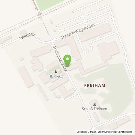 Standortübersicht der Tankstelle Edith-Haberland-Wagner Stiftung in 81249 München