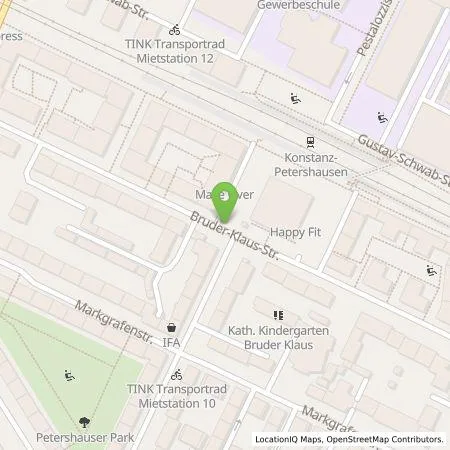 Standortübersicht der Tankstelle Stadtwerke Konstanz Mobil GmbH in 78467 Konstanz