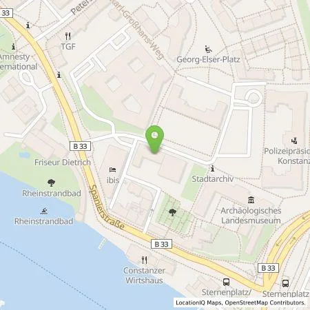 Standortübersicht der Tankstelle Stadtwerke Konstanz Mobil GmbH in 78467 Konstanz