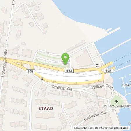 Standortübersicht der Tankstelle Stadtwerke Konstanz Mobil GmbH in 78464 Konstanz