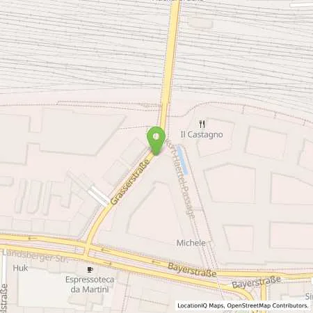 Standortübersicht der Tankstelle SWM Versorgungs GmbH in 80339 München