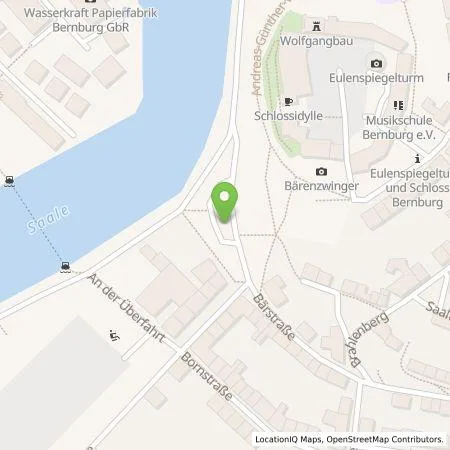 Standortübersicht der Tankstelle Stadtwerke Bernburg GmbH in 06406 Bernburg (Saale)