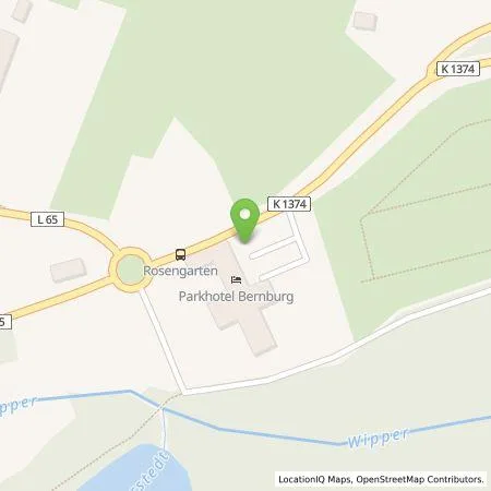 Standortübersicht der Tankstelle Stadtwerke Bernburg GmbH in 06406 Bernburg (Saale)