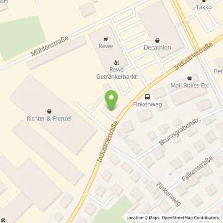 Standortübersicht der Tankstelle Überlandzentrale Wörth/Isar Altheim Netz AG in 84030 Ergolding