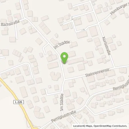 Standortübersicht der Tankstelle Gemeindewerke Steißlingen in 78256 Steißlingen