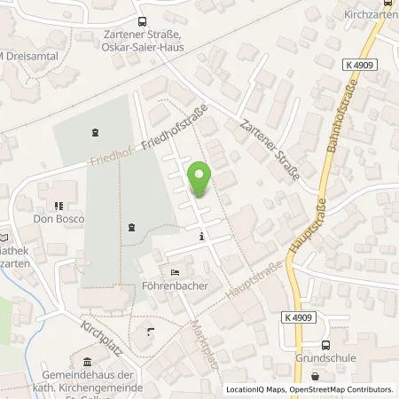 Standortübersicht der Tankstelle badenova AG & Co. KG in 79199 Kirchzarten