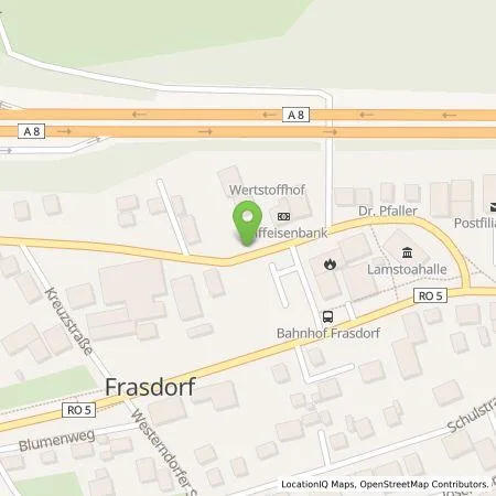 Standortübersicht der Tankstelle Gemeinde Frasdorf, Gesellschaft des öffentlichen RechtsAndre in 83112 Frasdorf