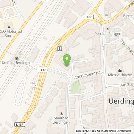 Standortübersicht der Tankstelle SWK ENERGIE GmbH in 47807 Krefeld