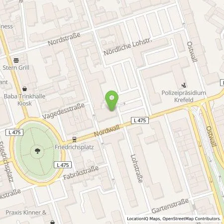 Standortübersicht der Tankstelle SWK ENERGIE GmbH in 47798 Krefeld