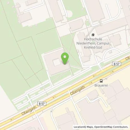 Standortübersicht der Tankstelle SWK ENERGIE GmbH in 47805 Krefeld