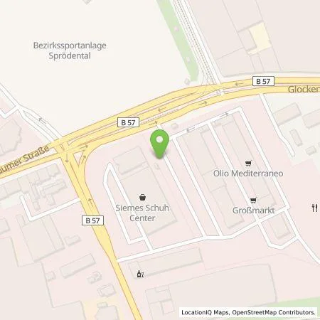 Standortübersicht der Tankstelle SWK ENERGIE GmbH in 47799 Krefeld