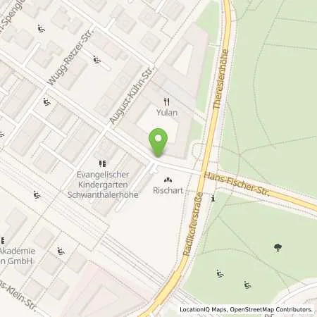 Standortübersicht der Tankstelle SWM Versorgungs GmbH in 80339 München