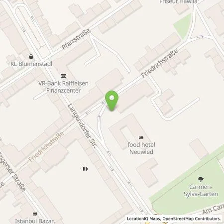 Standortübersicht der Tankstelle Stadtwerke Neuwied GmbH in 56564 Neuwied