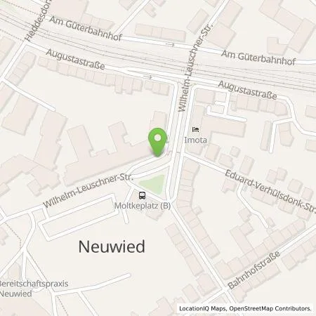 Standortübersicht der Tankstelle Stadtwerke Neuwied GmbH in 56564 Neuwied