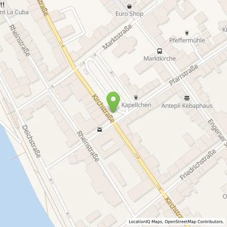 Standortübersicht der Tankstelle Stadtwerke Neuwied GmbH in 56564 Neuwied