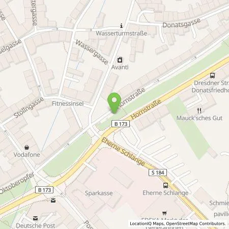 Standortübersicht der Tankstelle Stadtwerke Freiberg AG in 09599 Freiberg