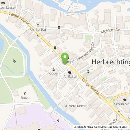 Standortübersicht der Tankstelle TWH Technische Werke Herbrechtingen GmbH in 89542 Herbrechtingen