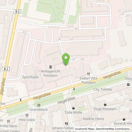 Standortübersicht der Tankstelle Park One GmbH in 14467 Potsdam