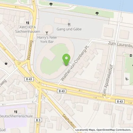 Standortübersicht der Tankstelle Park One GmbH in 60594 Frankfurt