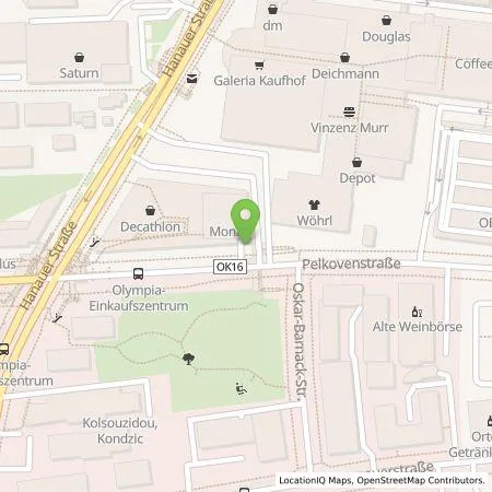 Standortübersicht der Tankstelle Park One GmbH in 80992 München