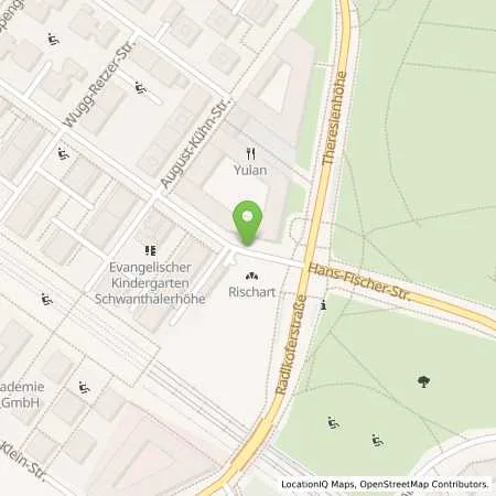 Standortübersicht der Tankstelle SWM Versorgungs GmbH in 80339 München