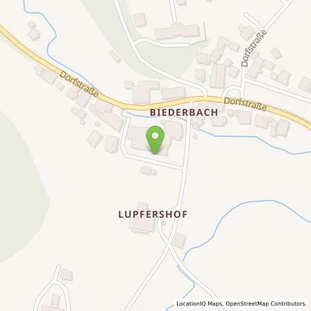 Standortübersicht der Tankstelle BürgerEnergiegenossenschaft Biederbach & Elztal eG in 79215 Biederbach