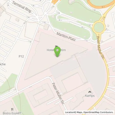 Standortübersicht der Tankstelle Maritim Hotelgesellschaft mbH in 40474 Düsseldorf