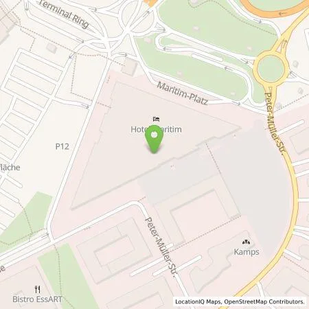 Standortübersicht der Tankstelle Maritim Hotelgesellschaft mbH in 40474 Düsseldorf