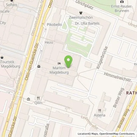 Standortübersicht der Tankstelle Maritim Hotelgesellschaft mbH in 39104 Magdeburg