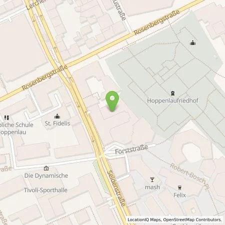 Standortübersicht der Tankstelle Maritim Hotelgesellschaft mbH in 70174 Stuttgart