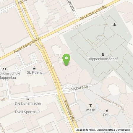 Standortübersicht der Tankstelle Maritim Hotelgesellschaft mbH in 70174 Stuttgart