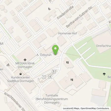 Standortübersicht der Tankstelle evd energieversorgung dormagen gmbh in 41539 Dormagen