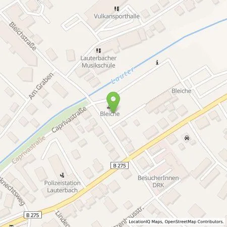 Standortübersicht der Tankstelle Stadtwerke Lauterbach GmbH in 36341 Lauterbach