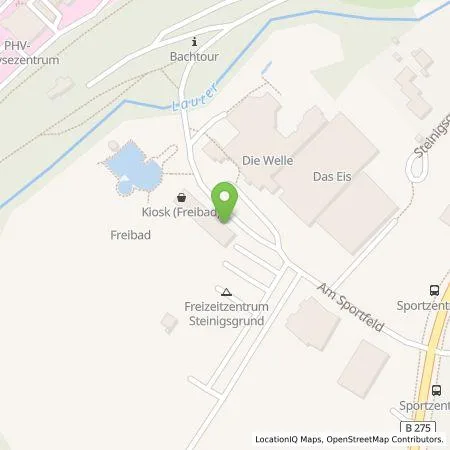 Standortübersicht der Tankstelle Stadtwerke Lauterbach GmbH in 36341 Lauterbach