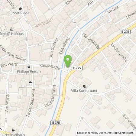 Standortübersicht der Tankstelle Stadtwerke Lauterbach GmbH in 36341 Lauterbach