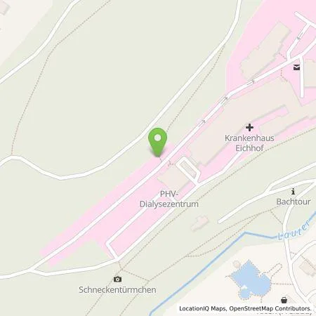 Standortübersicht der Tankstelle Stadtwerke Lauterbach GmbH in 36341 Lauterbach