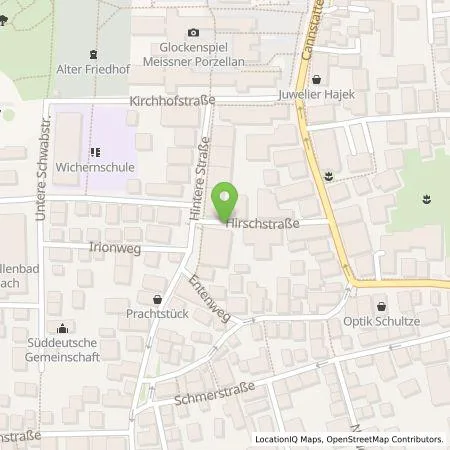 Standortübersicht der Tankstelle Neue Energie Fellbach GmbH in 70734 Fellbach