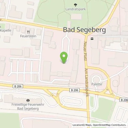 Standortübersicht der Tankstelle Energie und Wasser Wahlstedt/Bad Segeberg GmbH & Co.KG in 23795 Bad Segeberg