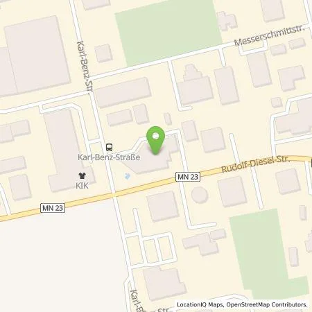 Standortübersicht der Tankstelle Autohaus Schragl KG in 86825 Bad Wörishofen