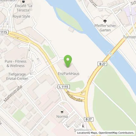 Standortübersicht der Tankstelle Stadt Besigheim in 74354 Besigheim